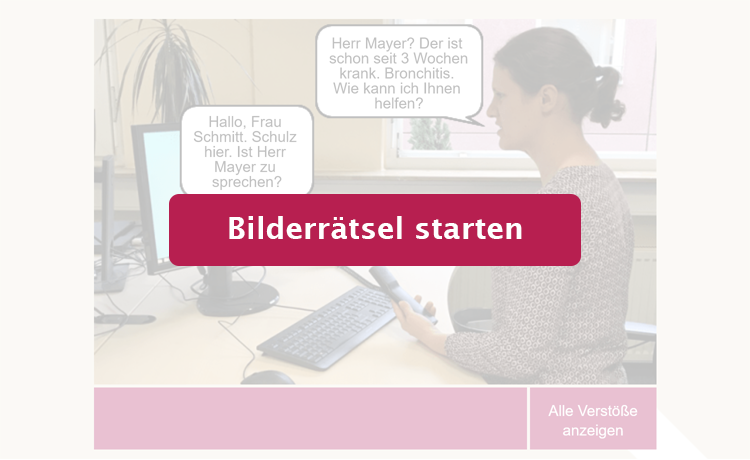 Bilderrätsel Datenschutz