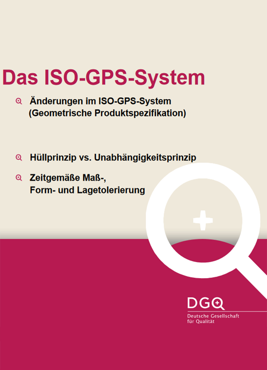 DGQ-Infografik: Überblick zum ISO-GPS-System